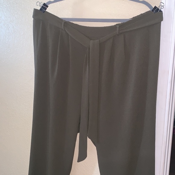 Green Belted Slacks - Picture 3 of 8